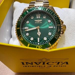 Invicta Pro Diver Gold